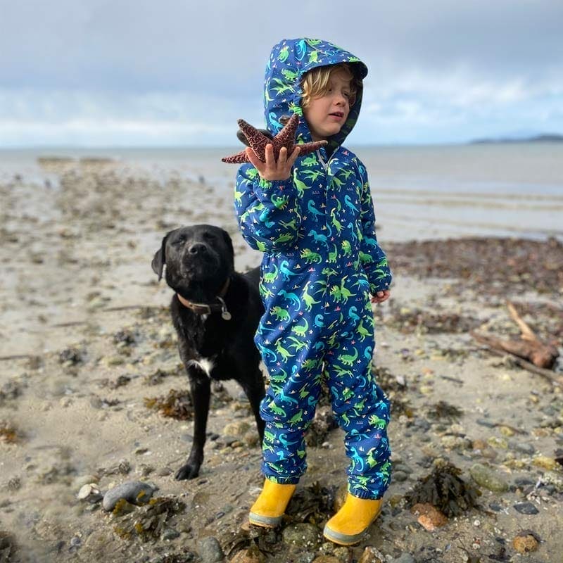 Jan & Jul Weather-Proof Fleece Lined Rain Suit | Full Body Coverage for Kids