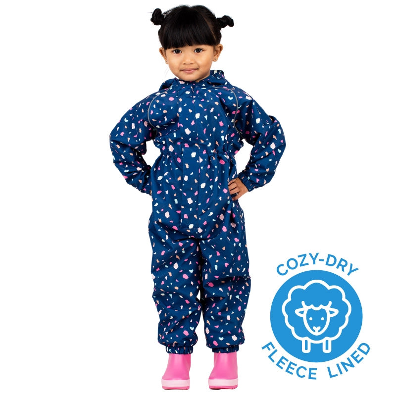 Jan & Jul Kids Cozy-Dry Waterproof Fleece-Lined Play Suit