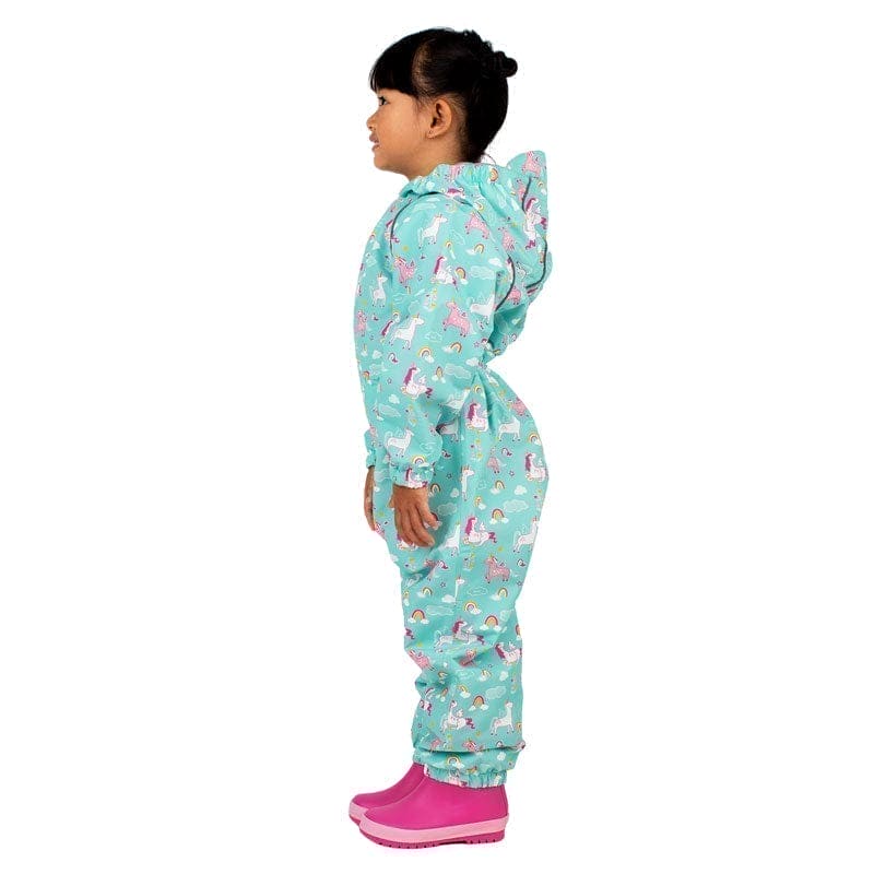 Jan & Jul Weather-Proof Fleece Lined Rain Suit | Full Body Coverage for Kids