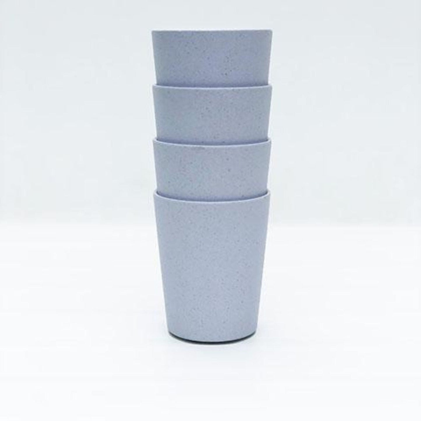 Amelia Frank Children's Bamboo Cups, Set of 4