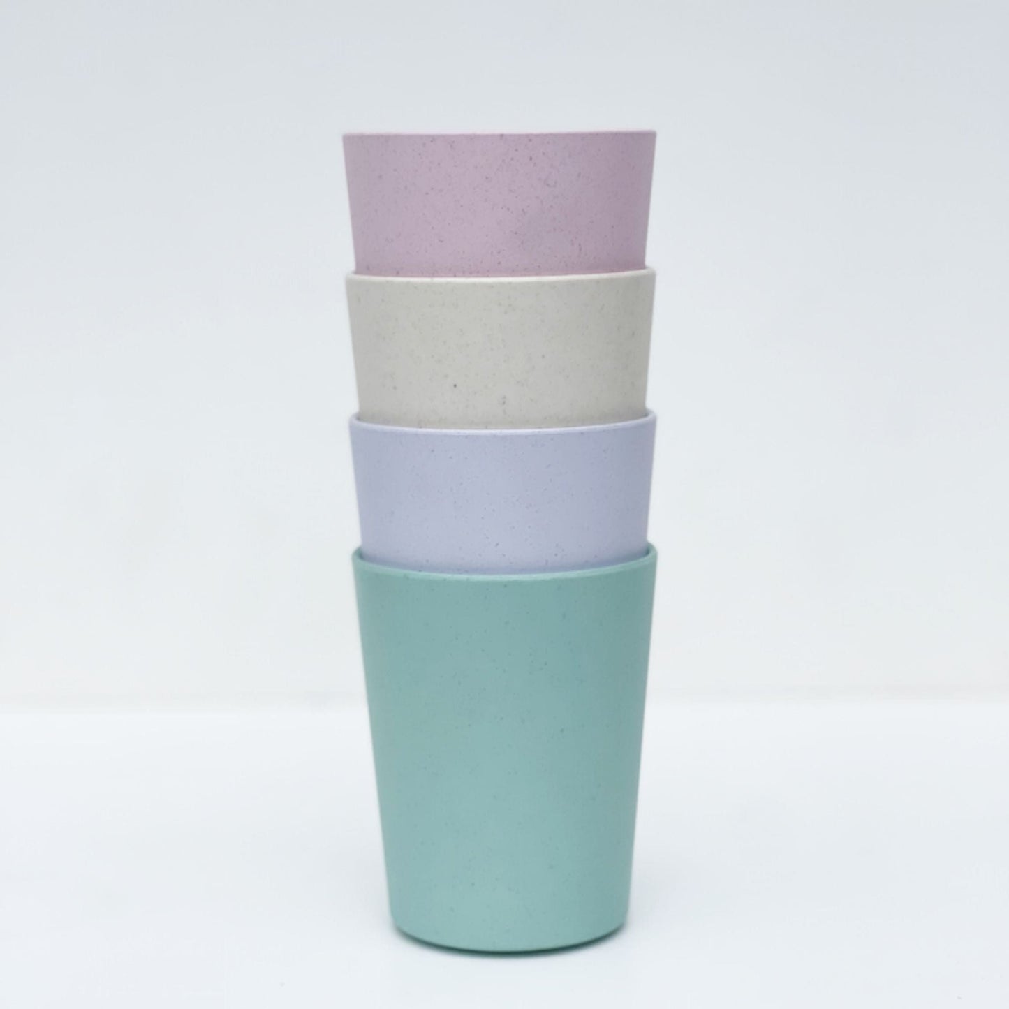 Amelia Frank Children's Bamboo Cups, Set of 4
