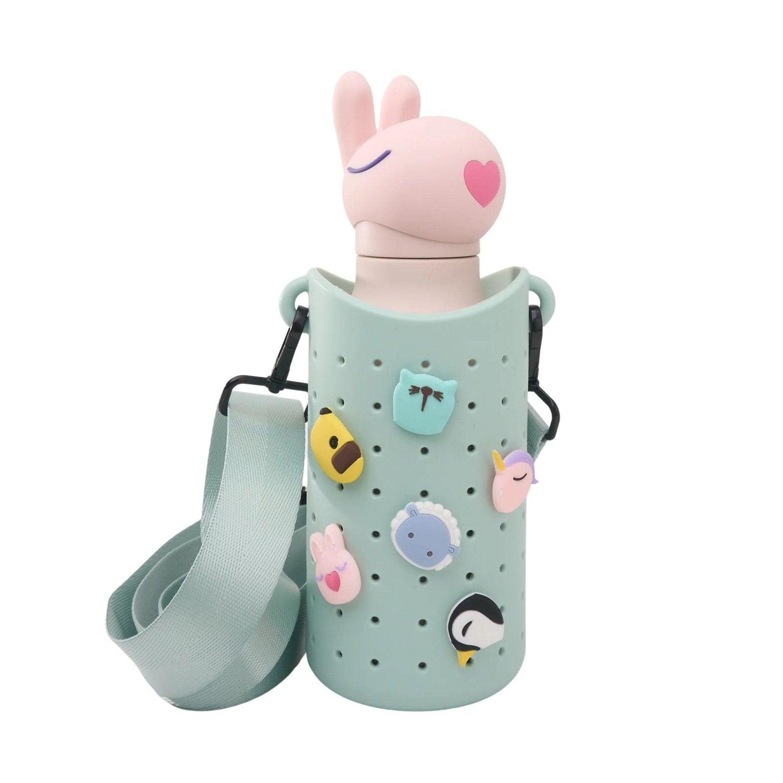 Asobu Bestie Sling Carrier | Adjustable Bottle Holder with Charms