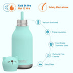 Asobu Bestie Cat Vacuum Insulated Water Bottle 460ml