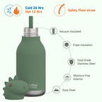 Asobu Bestie Dinosaur Vacuum Insulated Water Bottle 460ml