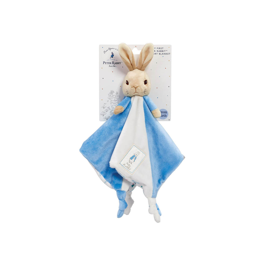 Beatrix Potter My First Peter Rabbit Comfort Blanket | Premium Soft Plush Soother