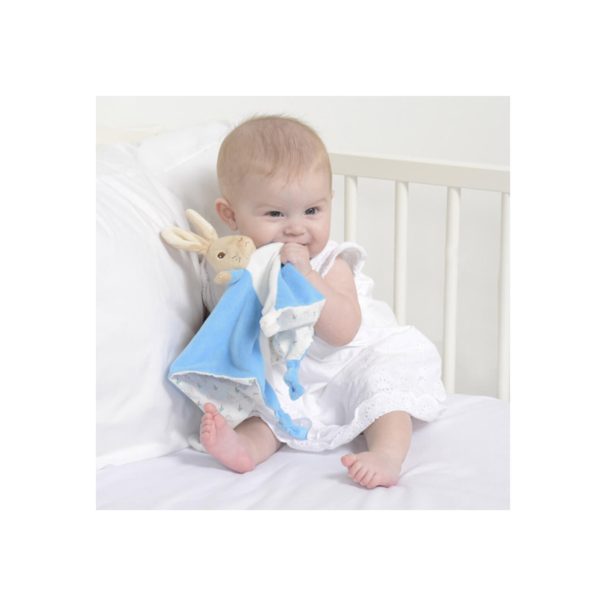 Beatrix Potter My First Peter Rabbit Comfort Blanket | Premium Soft Plush Soother