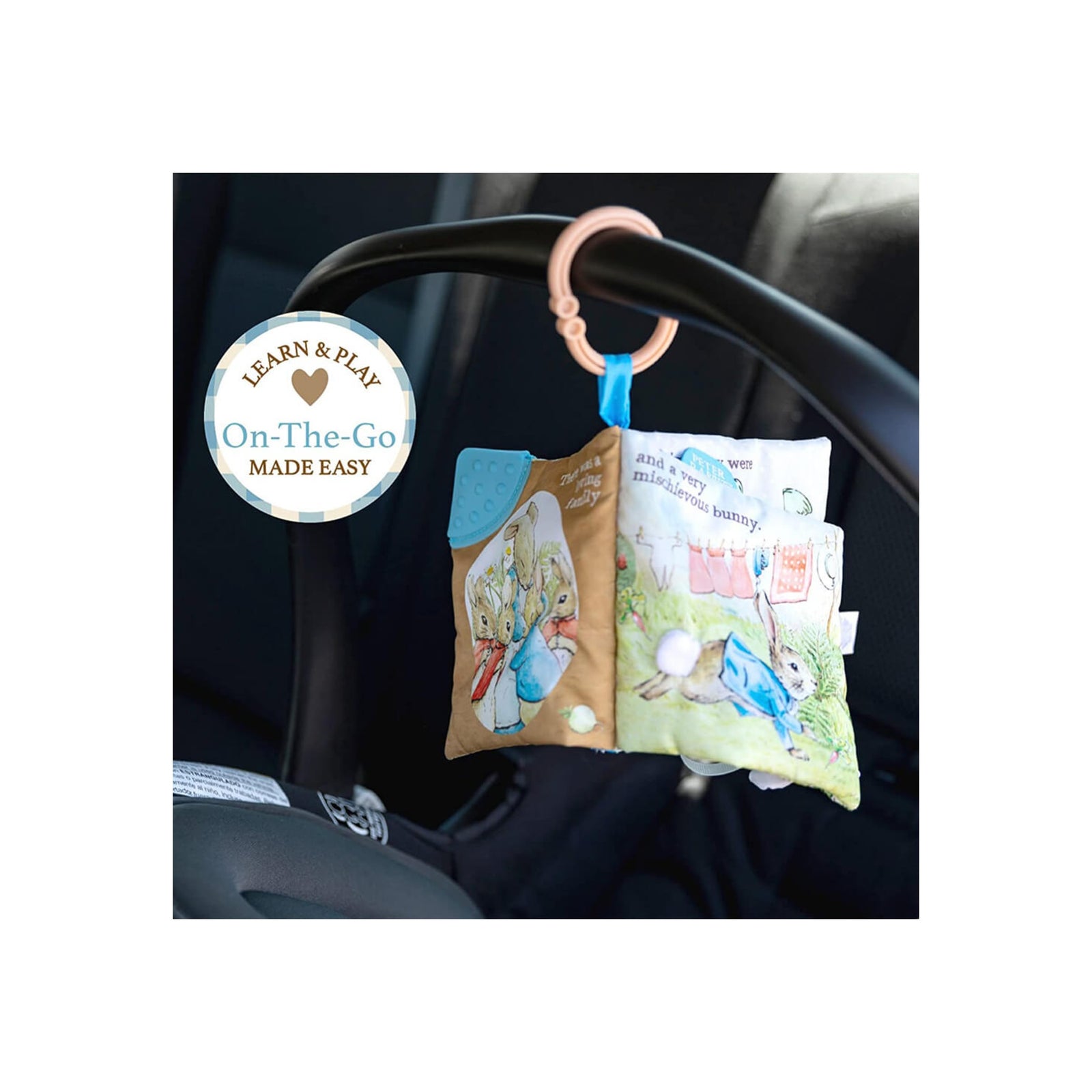 Beatrix Potter Peter Rabbit Once Upon a Time Soft Book | Multi-Sensory Play for Tiny Hands