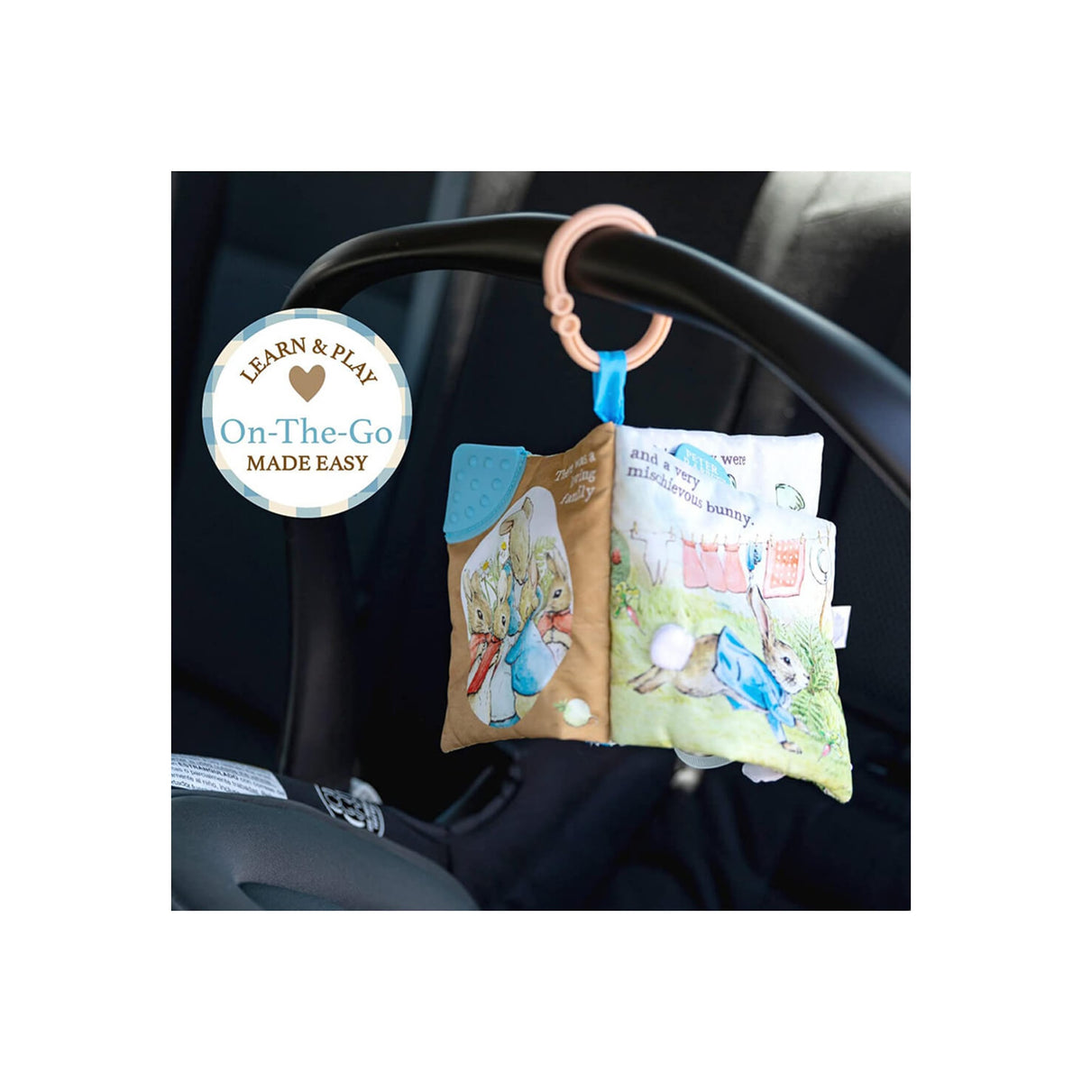 Beatrix Potter Peter Rabbit Once Upon a Time Soft Book | Multi-Sensory Play for Tiny Hands