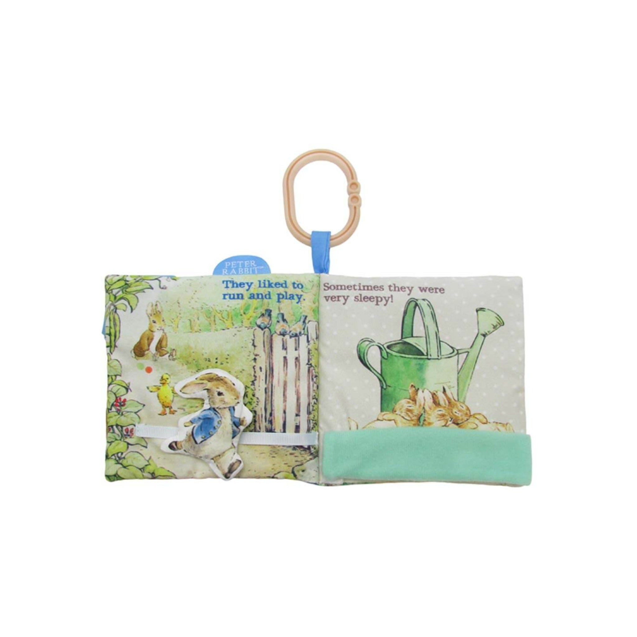 Beatrix Potter Peter Rabbit Once Upon a Time Soft Book | Multi-Sensory Play for Tiny Hands