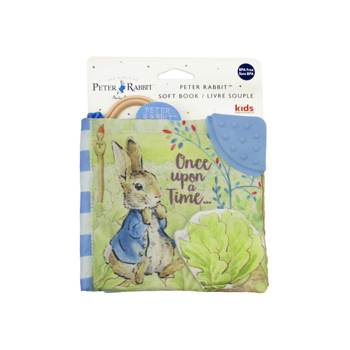 Beatrix Potter Peter Rabbit Once Upon a Time Soft Book | Multi-Sensory Play for Tiny Hands