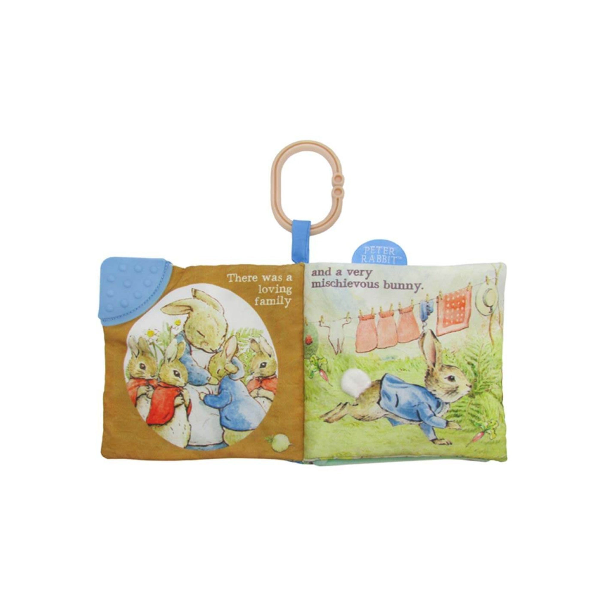 Beatrix Potter Peter Rabbit Once Upon a Time Soft Book | Multi-Sensory Play for Tiny Hands