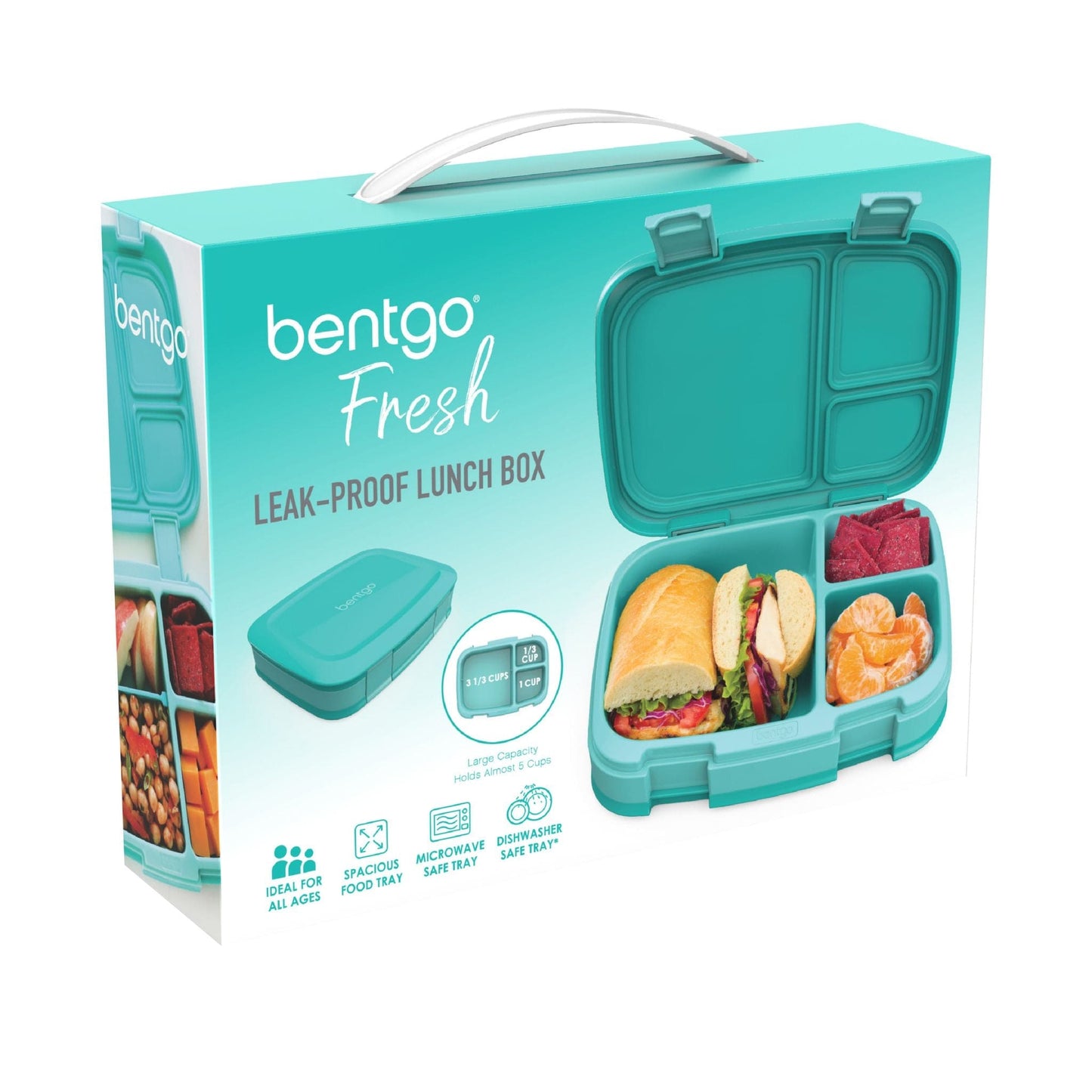 Bentgo Fresh Three Compartment Leakproof Lunch Box