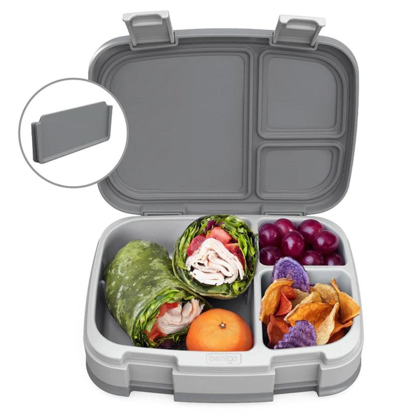 Bentgo Fresh Versatile Bento Box | Adjustable 3-4 Compartment
