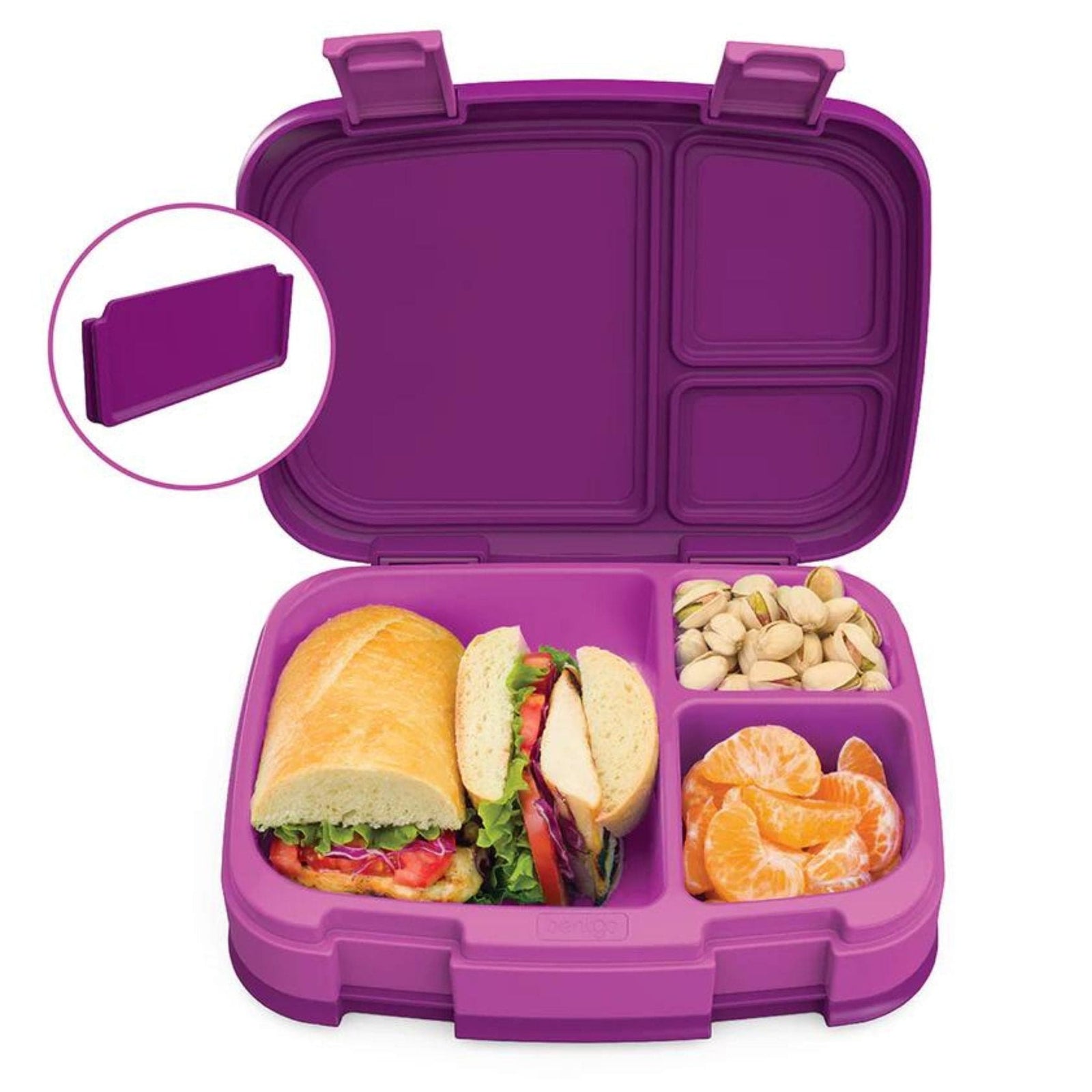 Bentgo Fresh Versatile Bento Box | Adjustable 3-4 Compartment