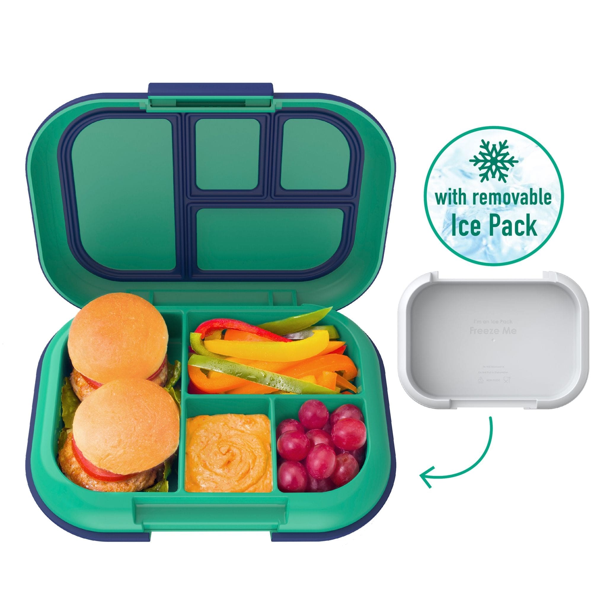 Bentgo Kids Chill Four Compartment Leakproof Lunch Box