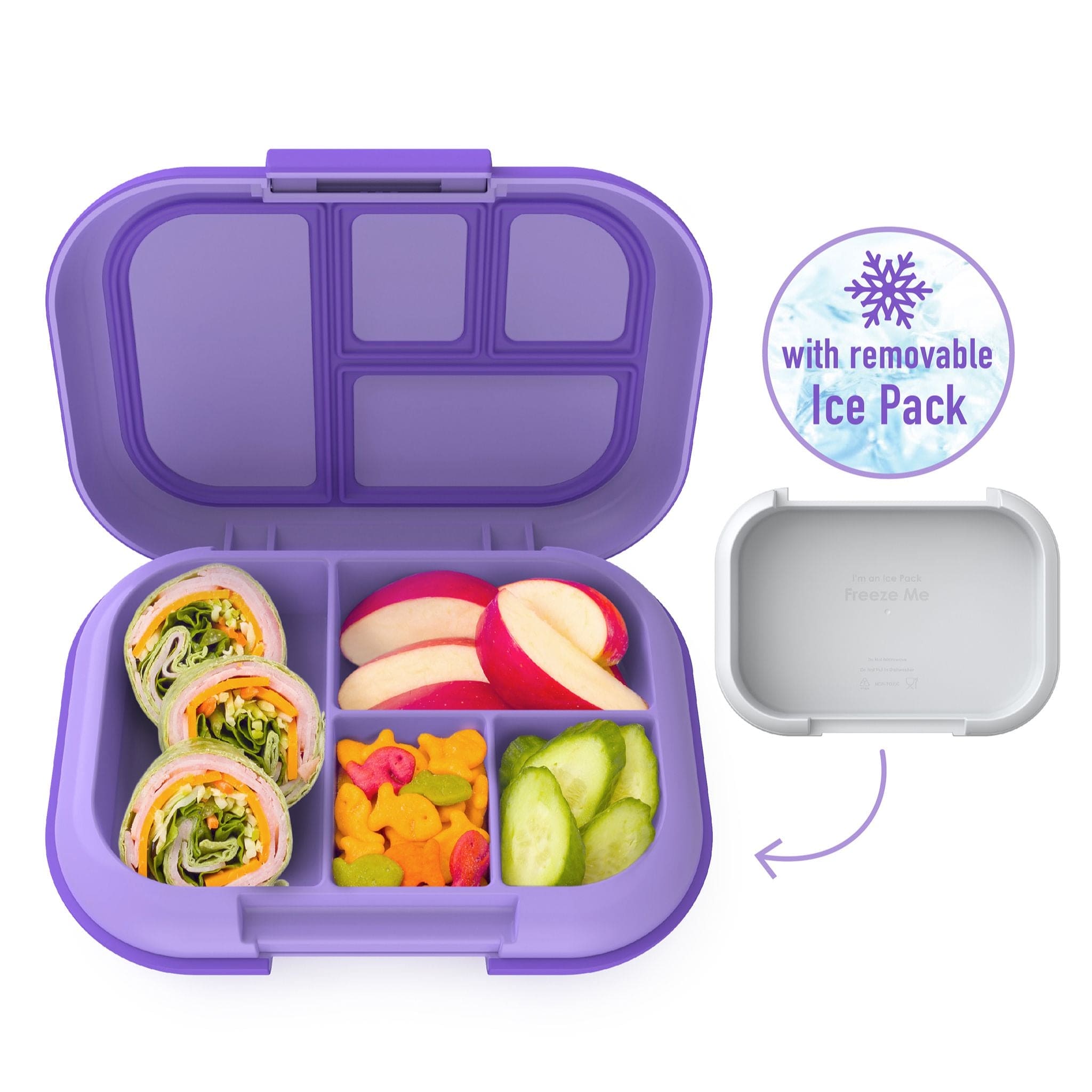 Bentgo Kids Chill Four Compartment Leakproof Lunch Box