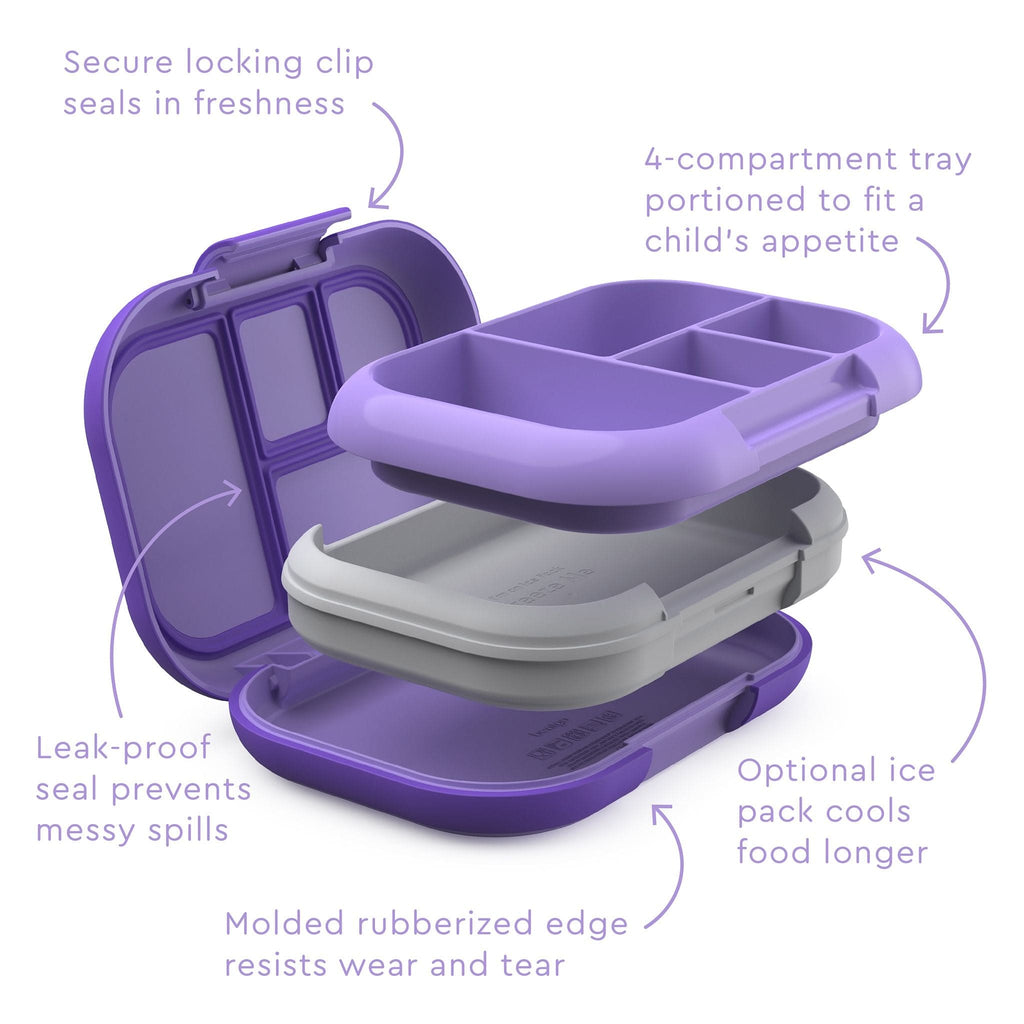 Bentgo Kids Chill Four Compartment Leakproof Lunch Box