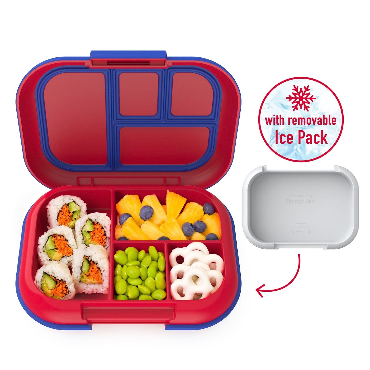 Bentgo Kids Chill Four Compartment Leakproof Lunch Box