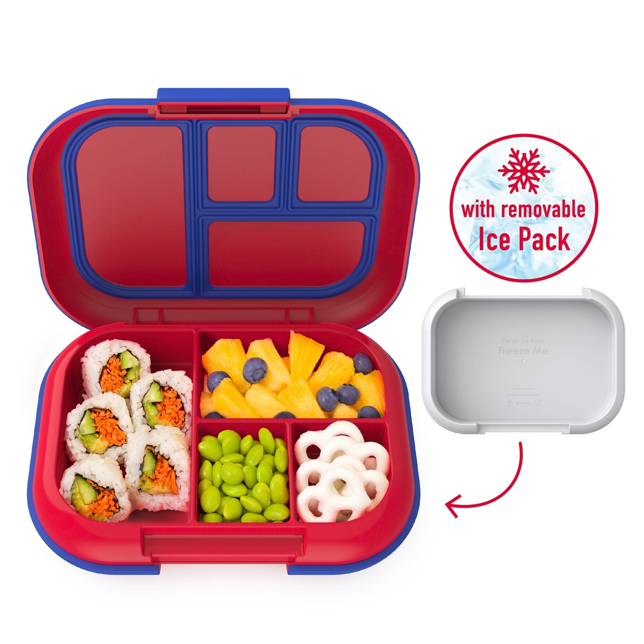 Bentgo Kids Chill Four Compartment Leakproof Lunch Box