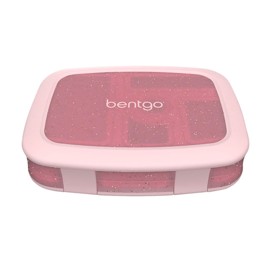 Bentgo Kids Glitter Edition Five Compartment Leakproof Bento Lunch Box