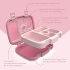 Bentgo Kids Glitter Edition Five Compartment Leakproof Bento Lunch Box