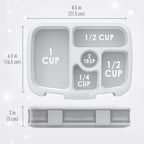 Bentgo Kids Glitter Edition Five Compartment Leakproof Bento Lunch Box