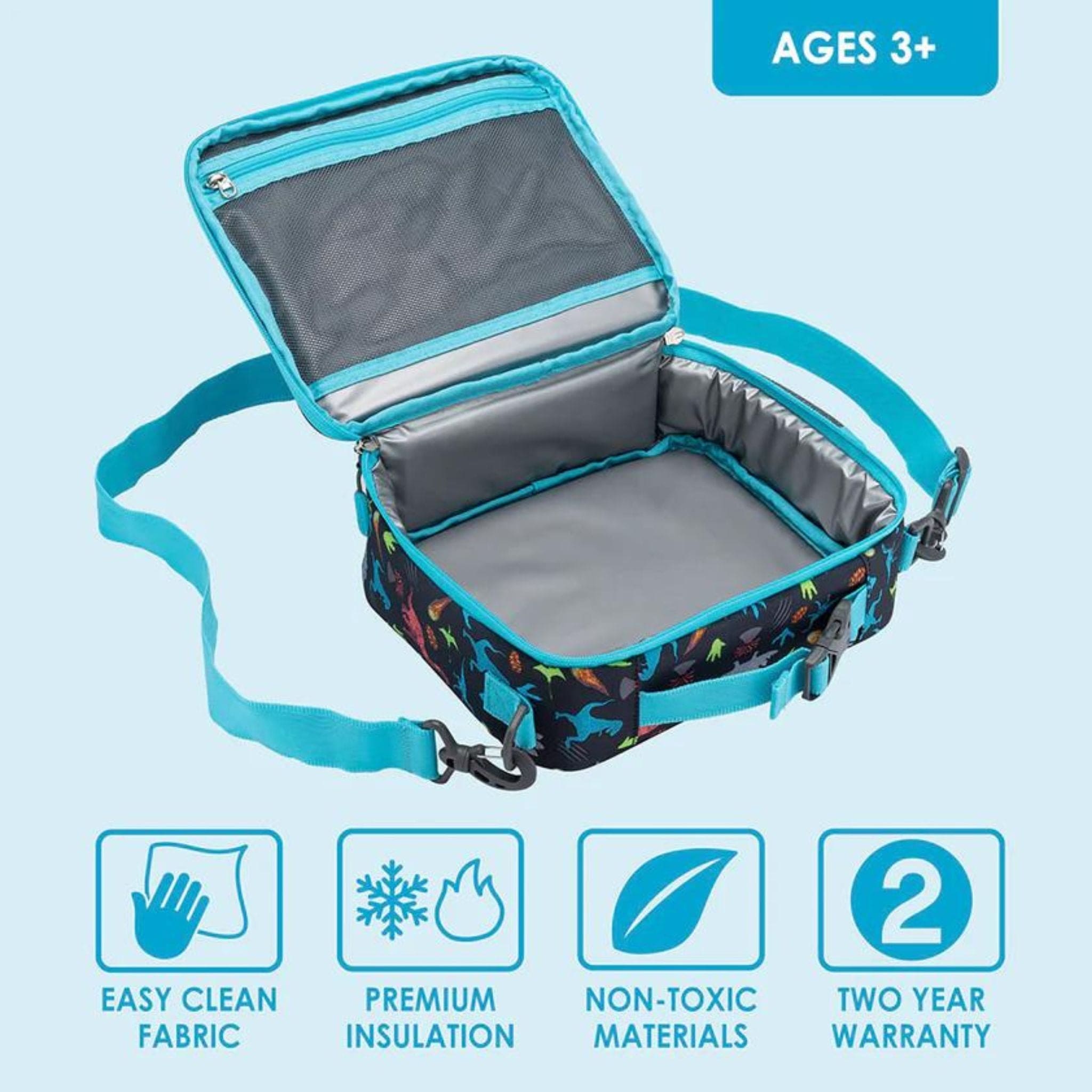 Bentgo Kids Prints Double Insulated Water-Resistant Lunch Bag