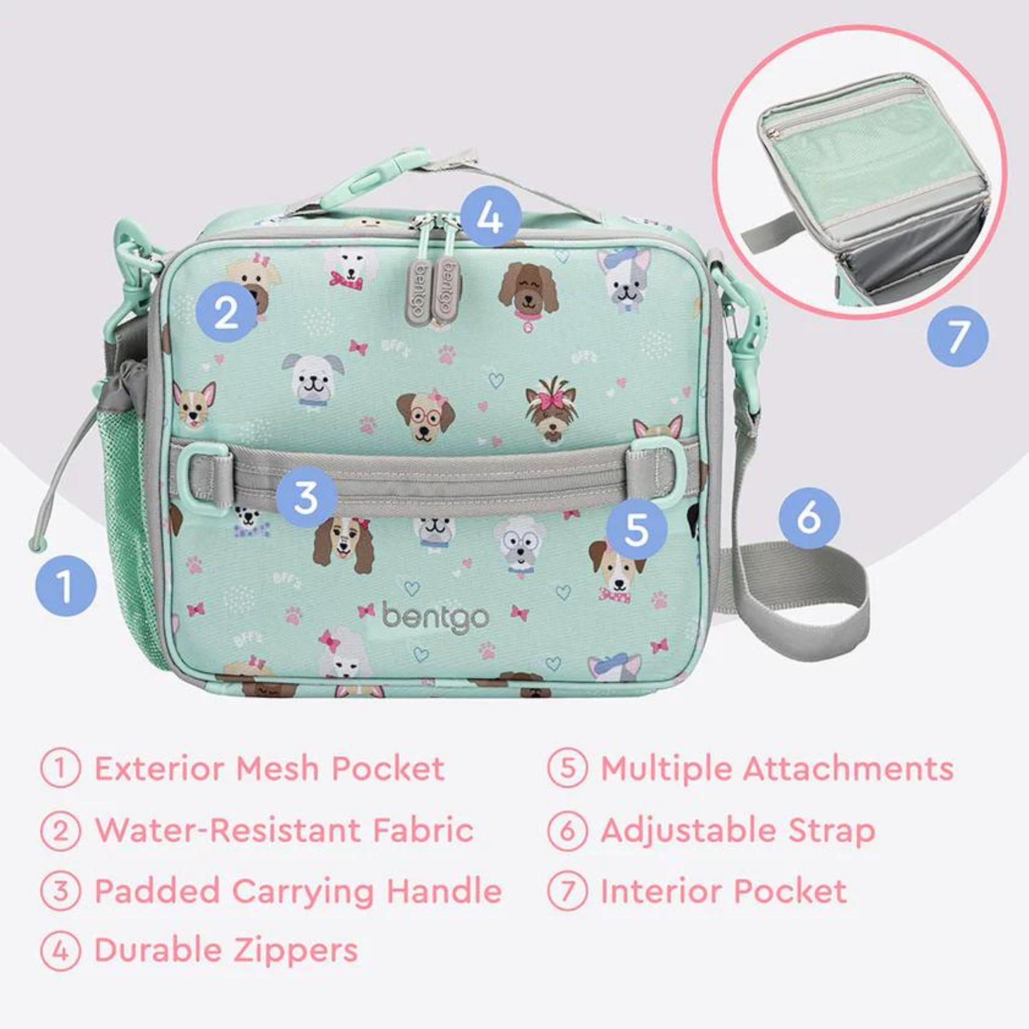Bentgo Kids Prints Double Insulated Water-Resistant Lunch Bag