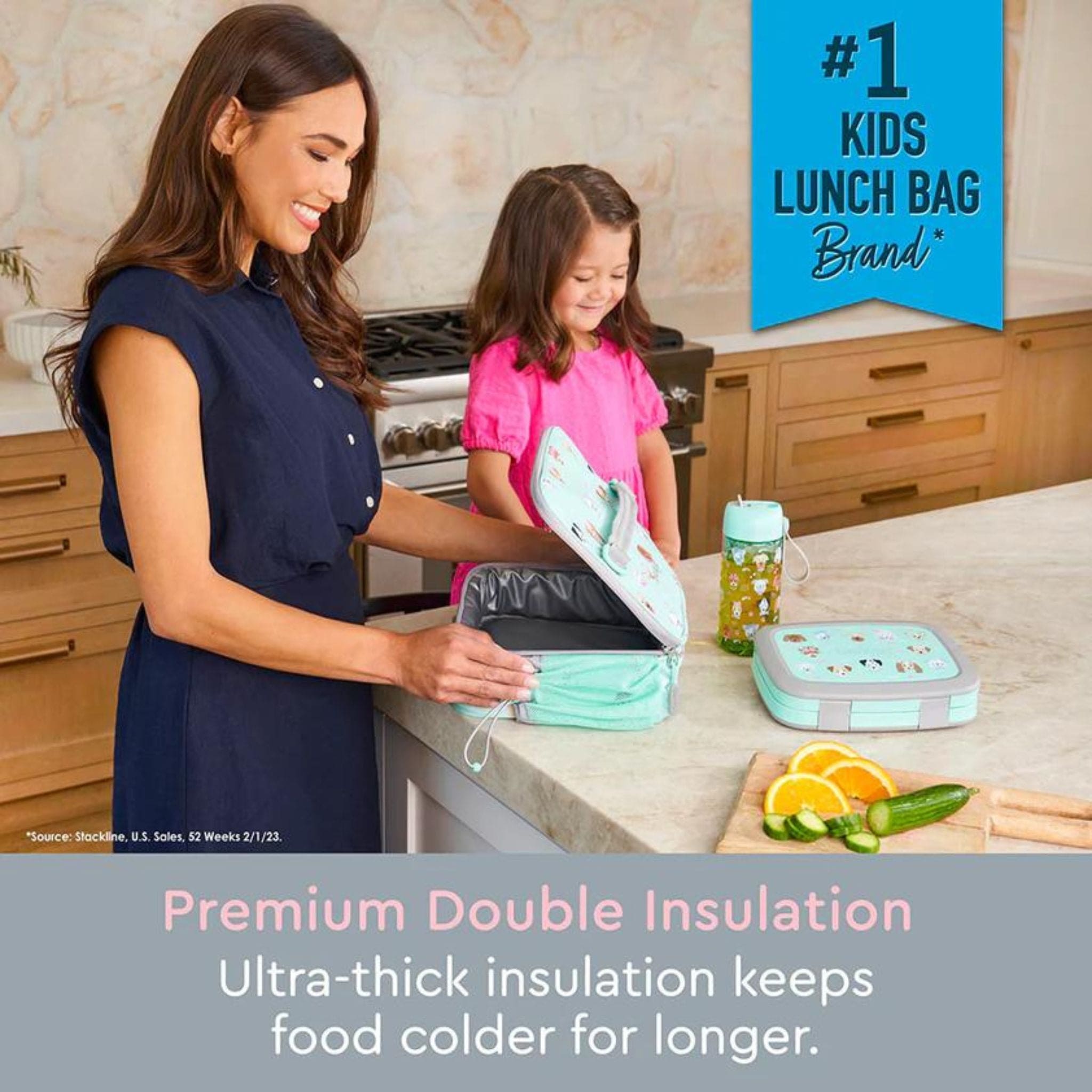 Bentgo Kids Prints Double Insulated Water-Resistant Lunch Bag