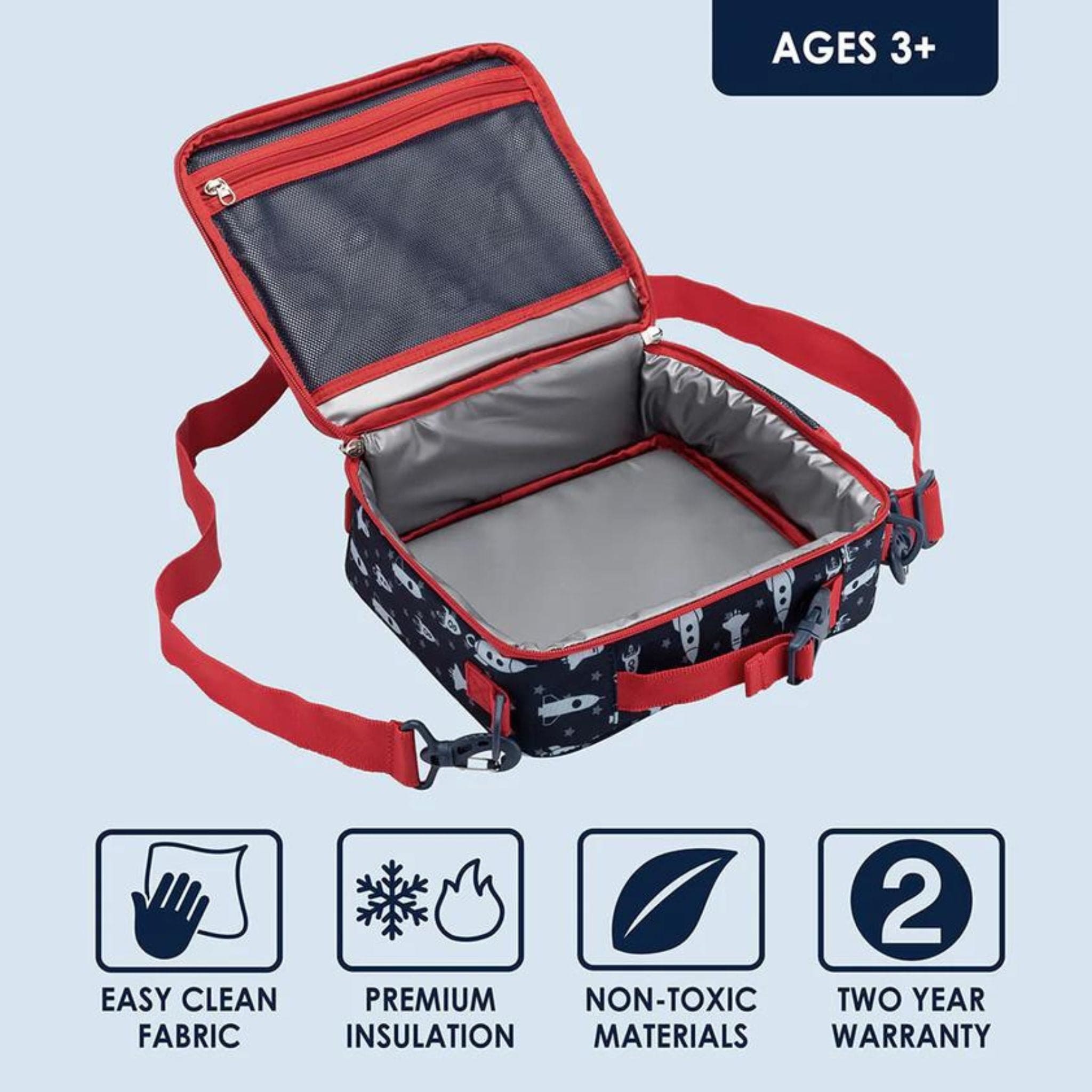 Bentgo Kids Prints Double Insulated Water-Resistant Lunch Bag