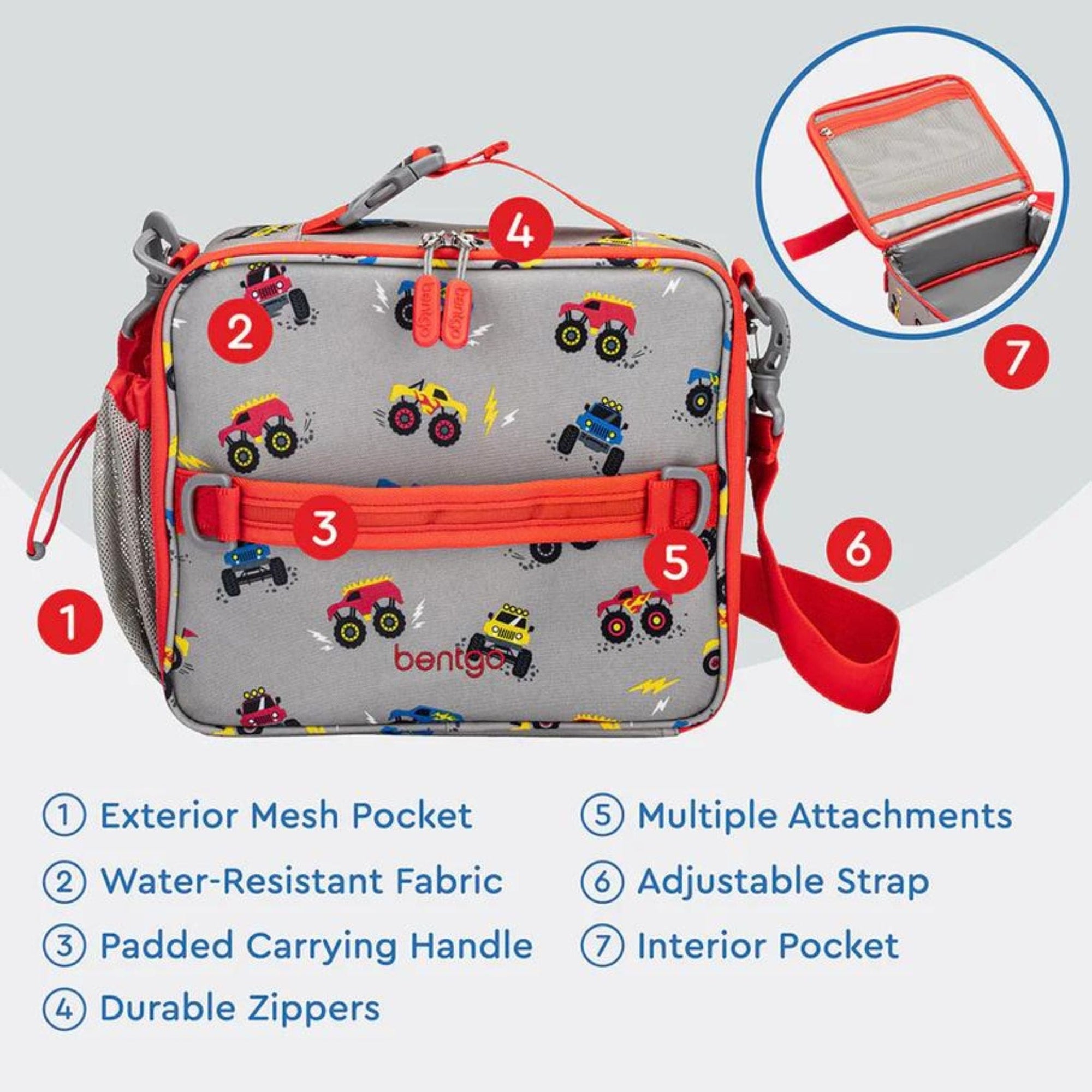 Bentgo Kids Prints Double Insulated Water-Resistant Lunch Bag