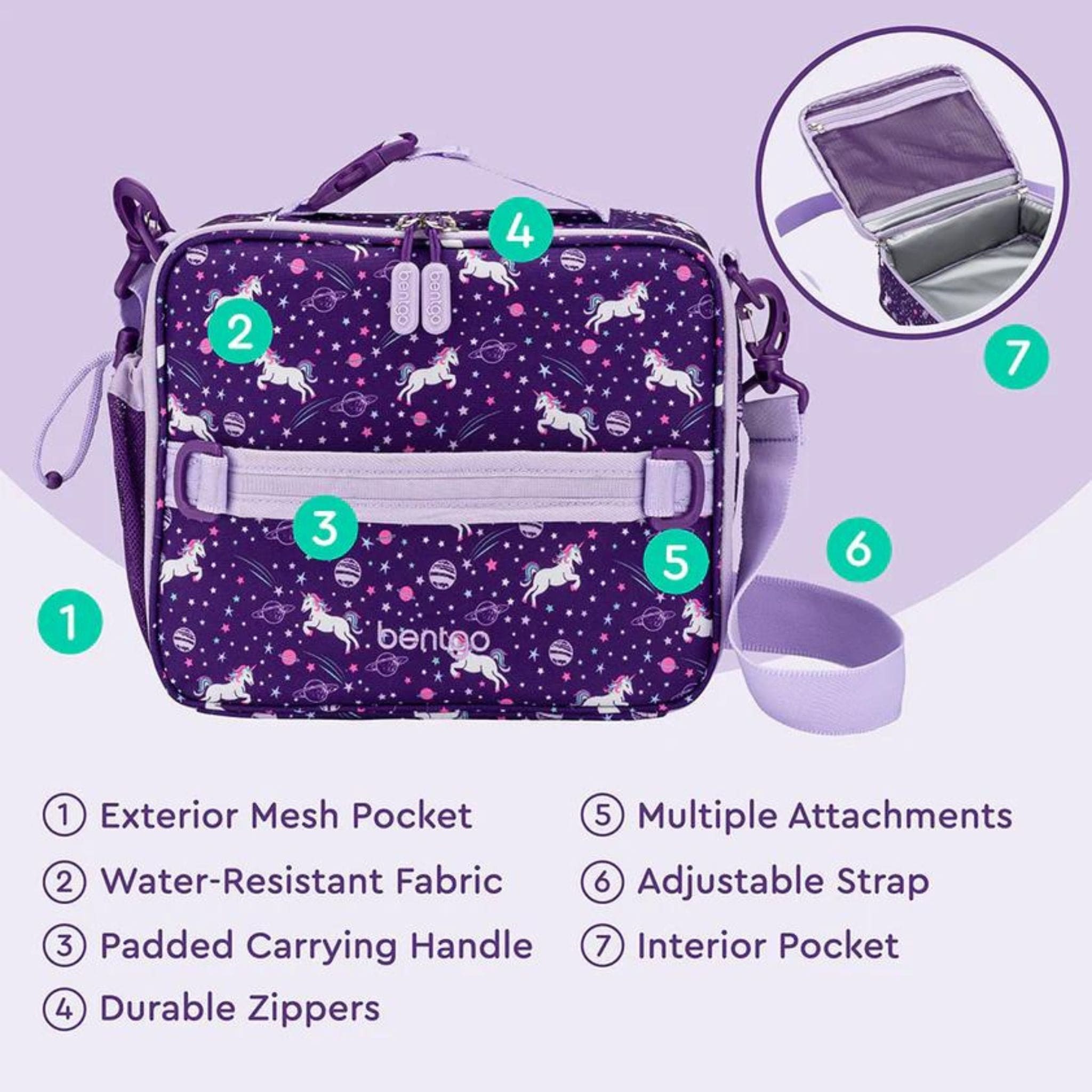 Bentgo Kids Prints Double Insulated Water-Resistant Lunch Bag