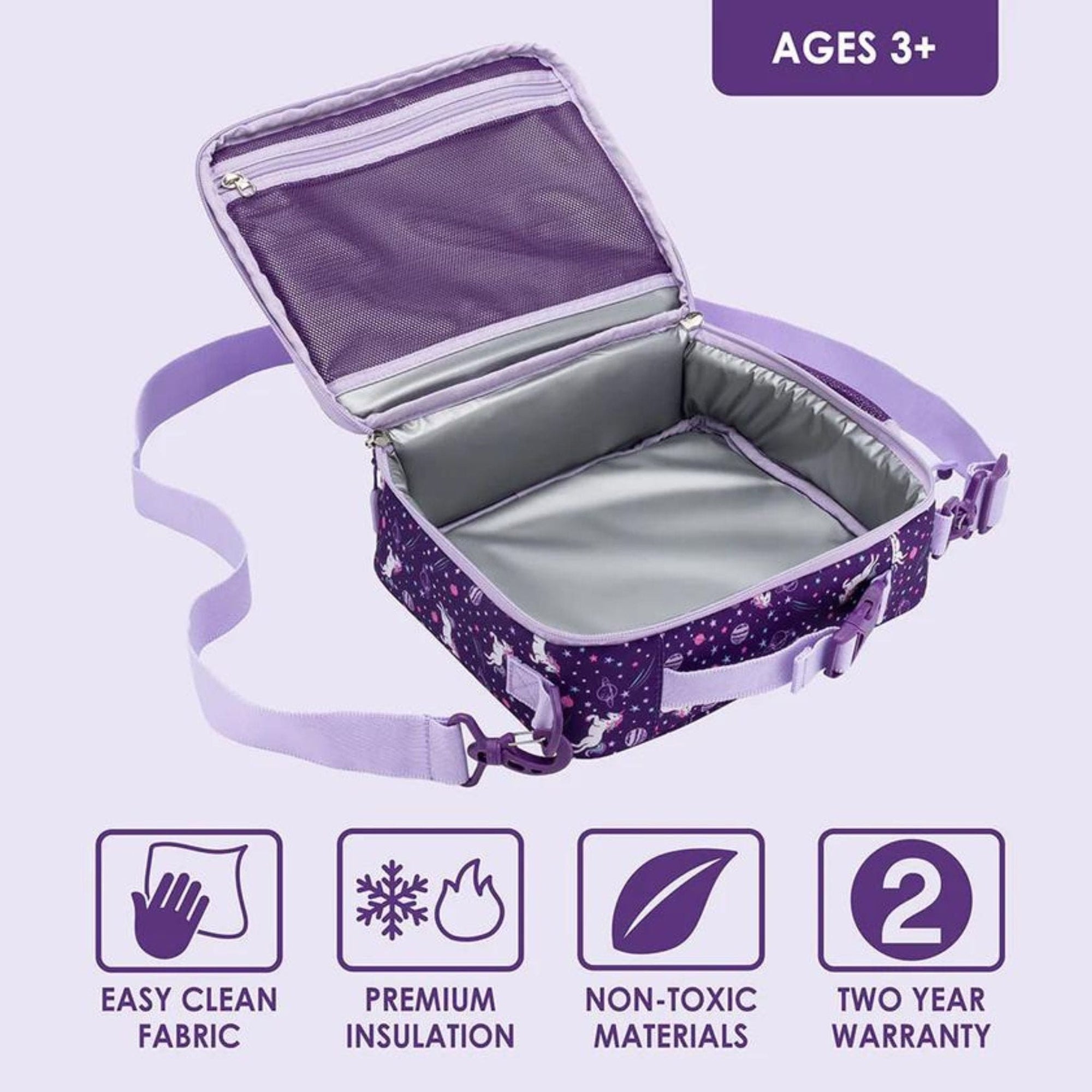 Bentgo Kids Prints Double Insulated Water-Resistant Lunch Bag