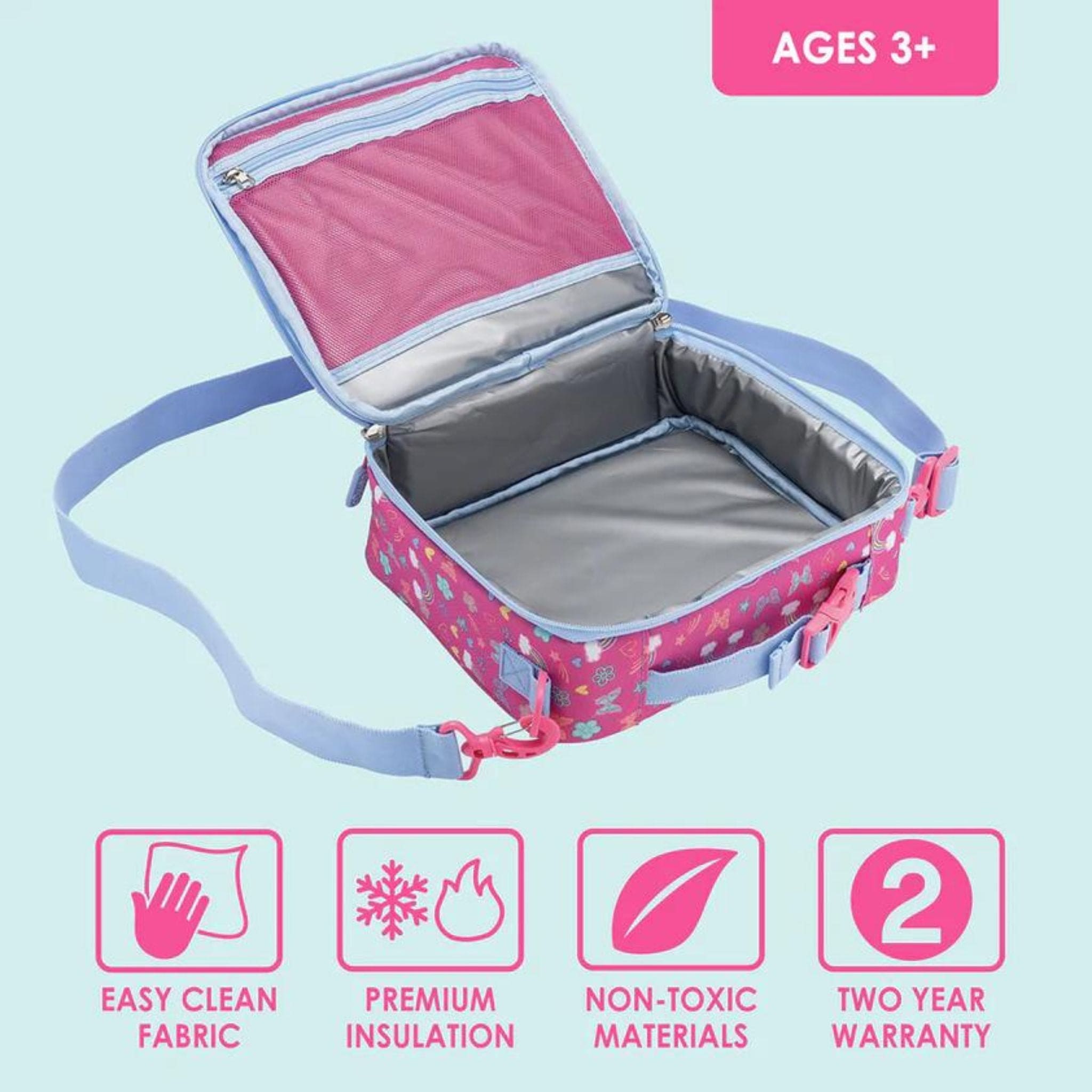 Bentgo Kids Prints Double Insulated Water-Resistant Lunch Bag