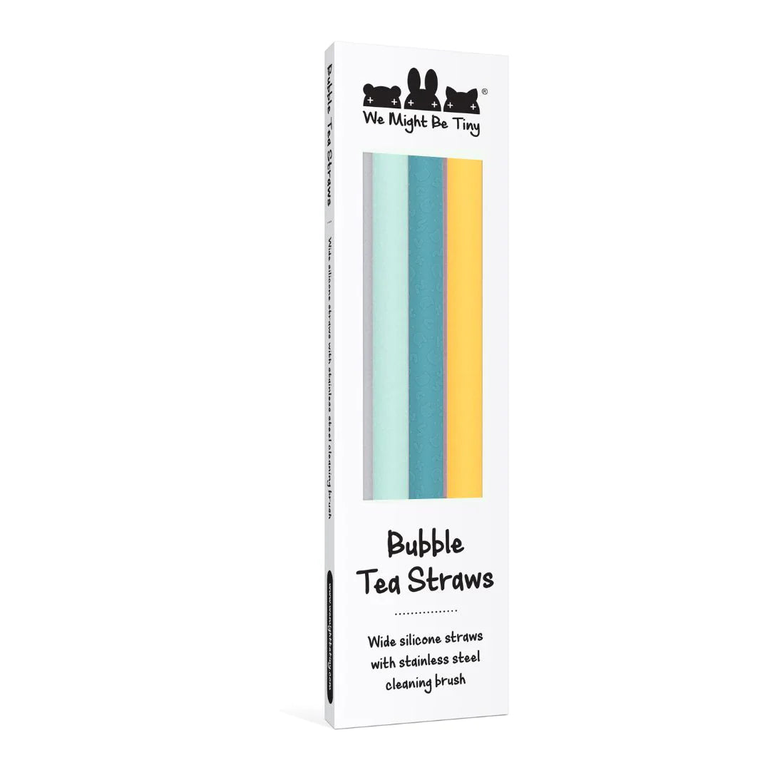 We Might Be Tiny Silicone Bubble Tea Straw, Set of 3