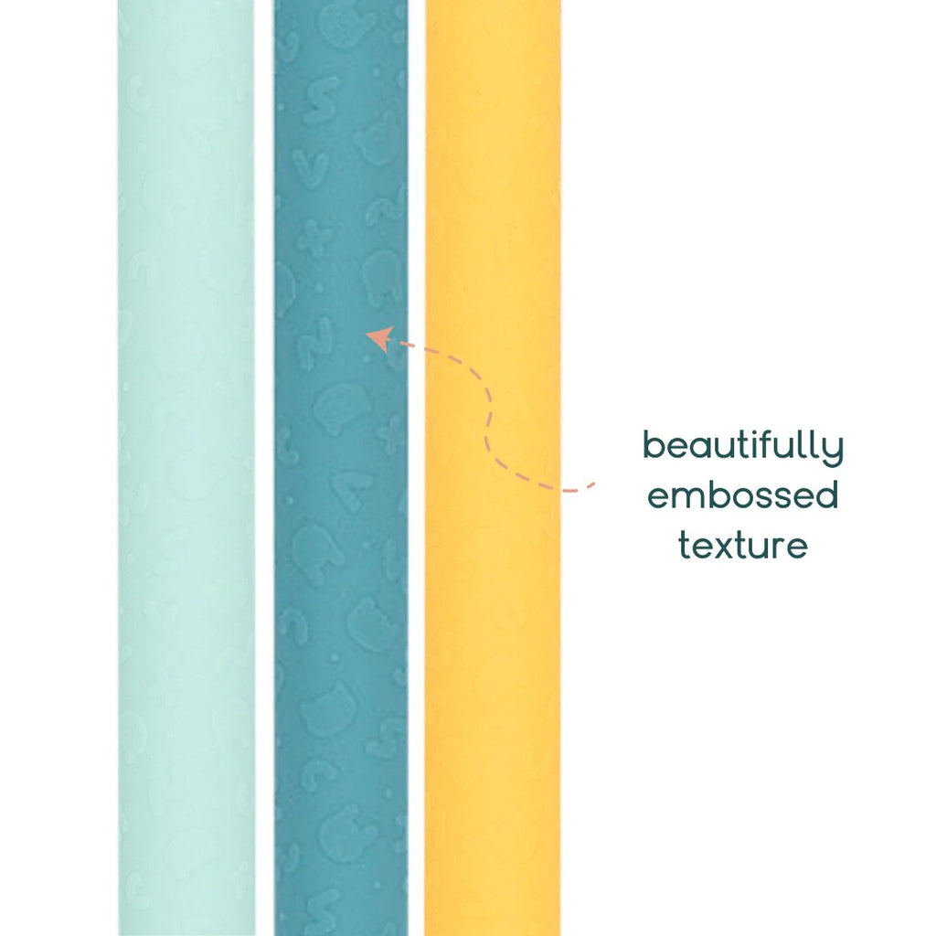 We Might Be Tiny Silicone Bubble Tea Straw, Set of 3