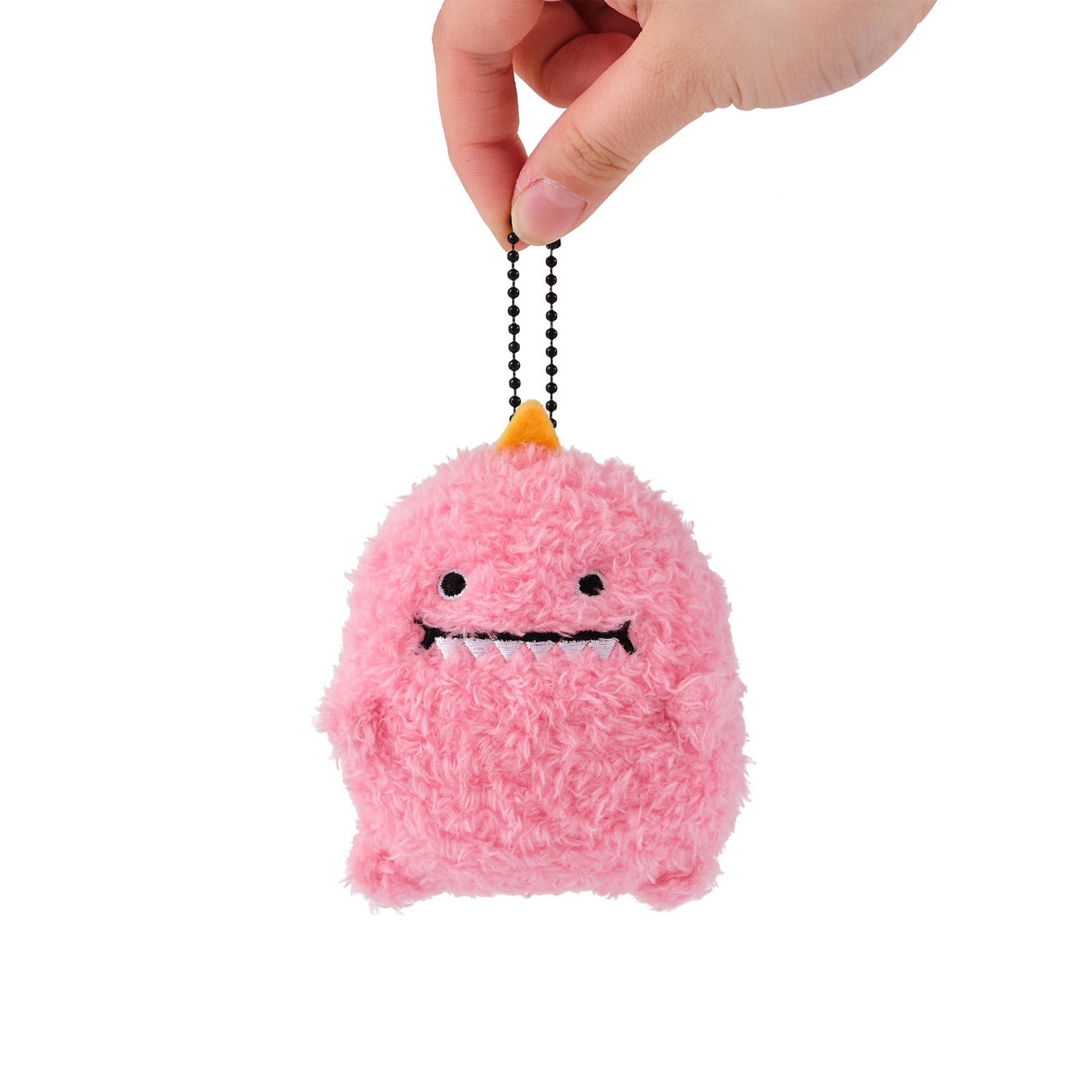 Noodoll Miss Dino, pink dinosaur keyring