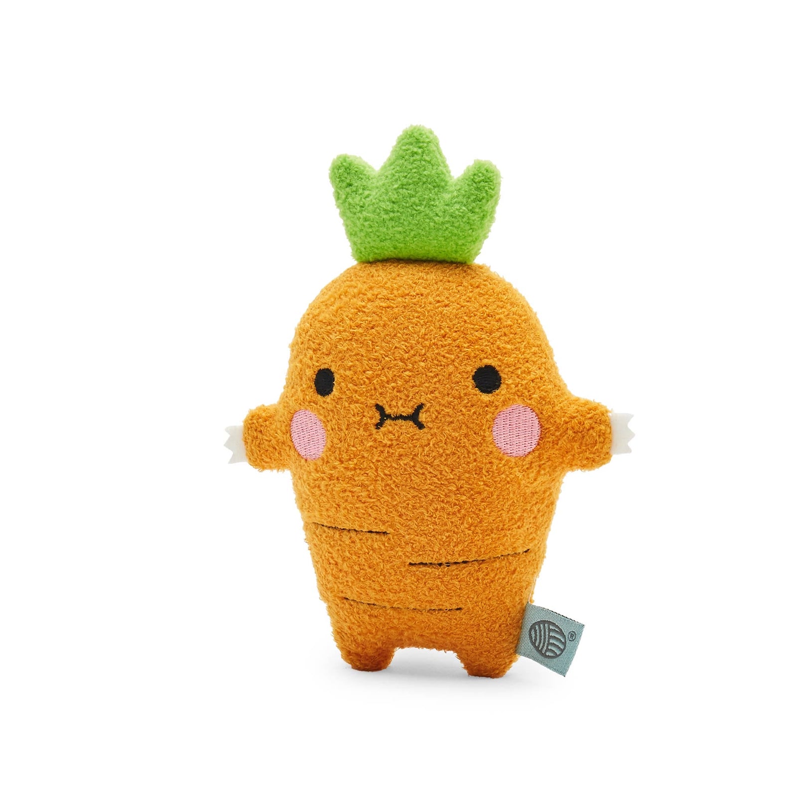 Noodoll Ricecrunch Carrot Mini Plush | The Travel-Ready Cuddle Companion