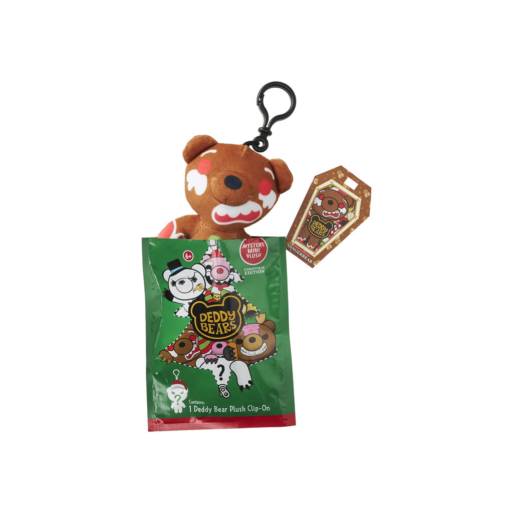 Deddy Bears Christmas Mystery Blind Bag | Spooky Holiday Clip-On
