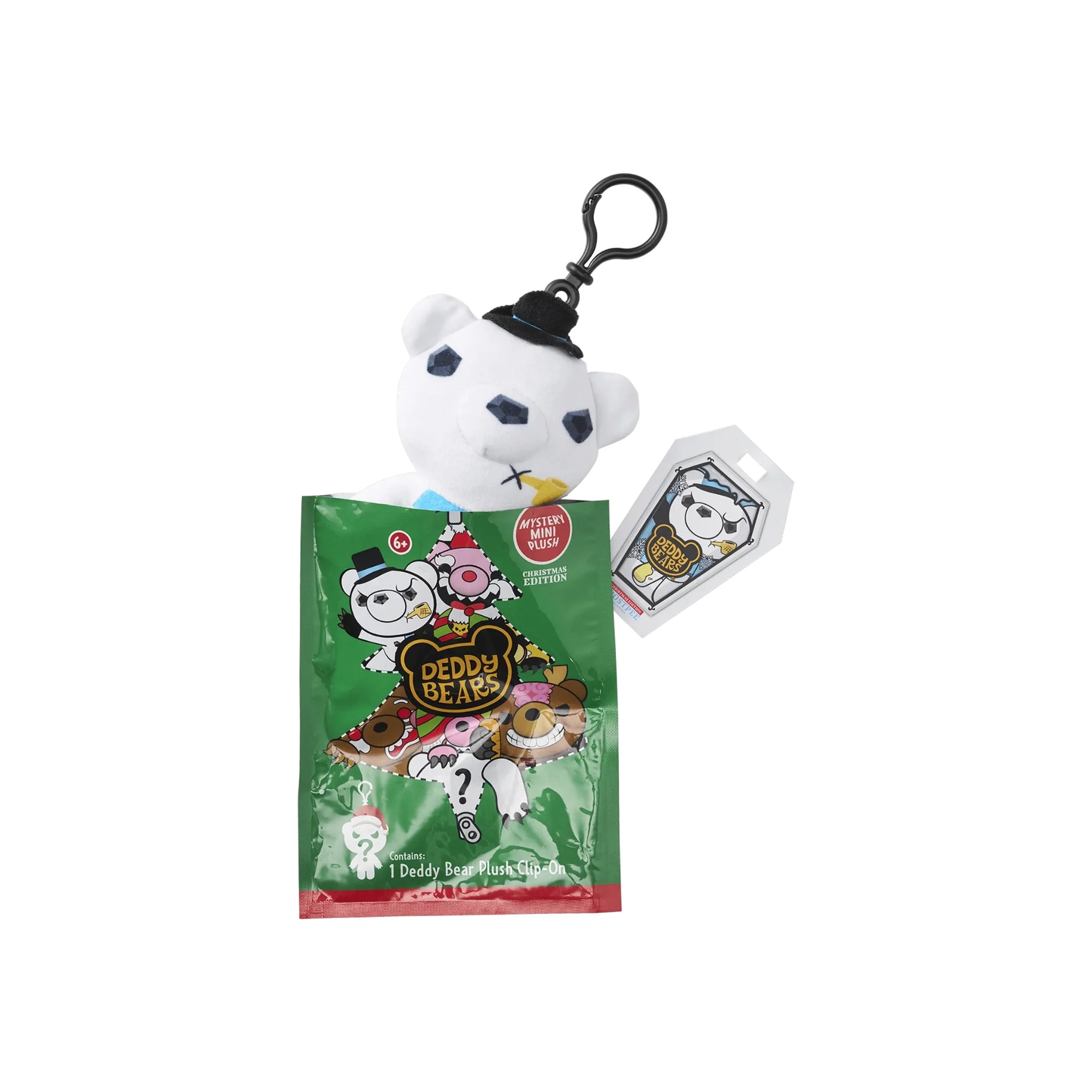 Deddy Bears Christmas Mystery Blind Bag | Spooky Holiday Clip-On