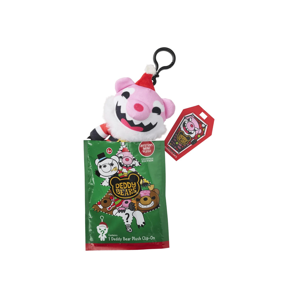 Deddy Bears Christmas Mystery Blind Bag | Spooky Holiday Clip-On