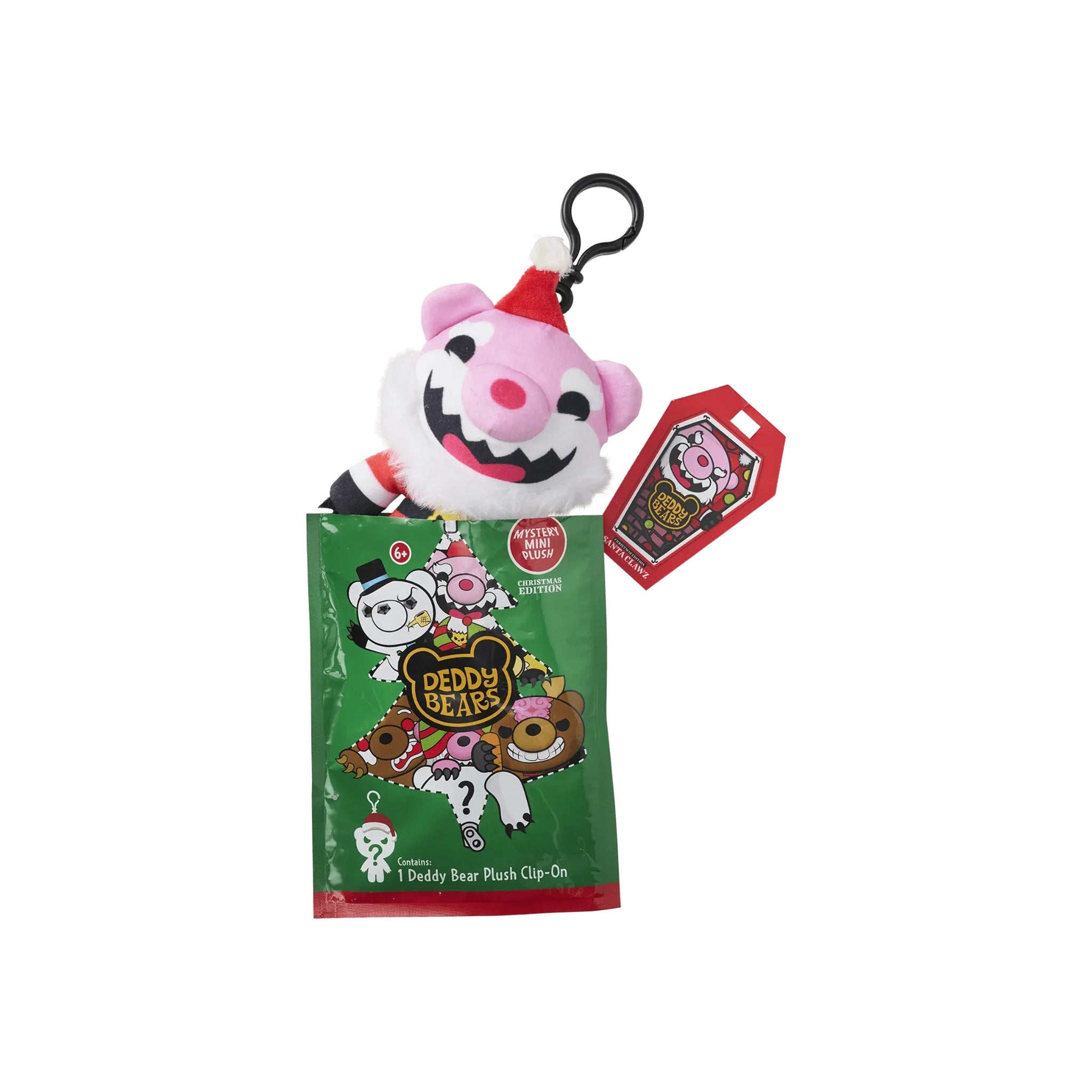 Deddy Bears Christmas Mystery Blind Bag | Spooky Holiday Clip-On