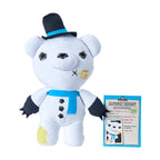 Deddy Bears Frostpee the Snowman Large Plush | Chilly Cuddles in a Body Bag