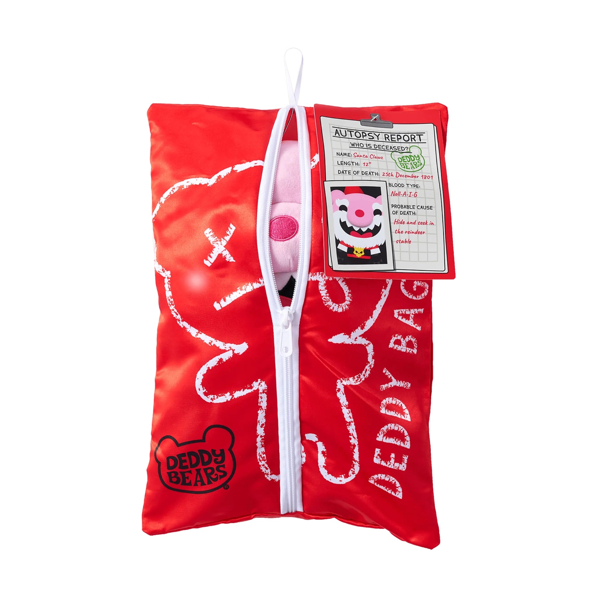 Deddy Bears Santa Clawz Large Plush | A Frightfully Festive Cuddle