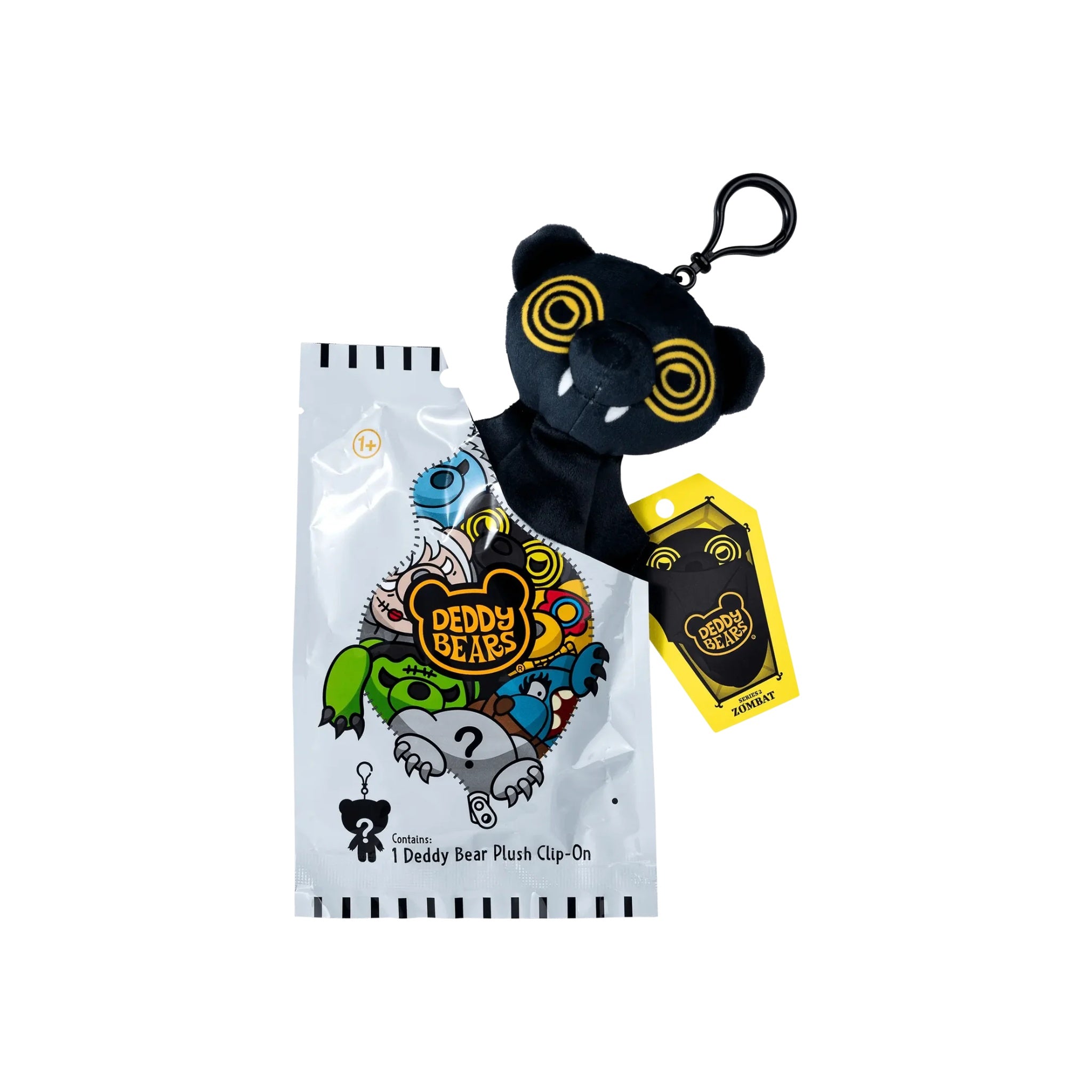 Deddy Bears Series 2 Mystery Blind Bag | Spooky Clip-On Plush