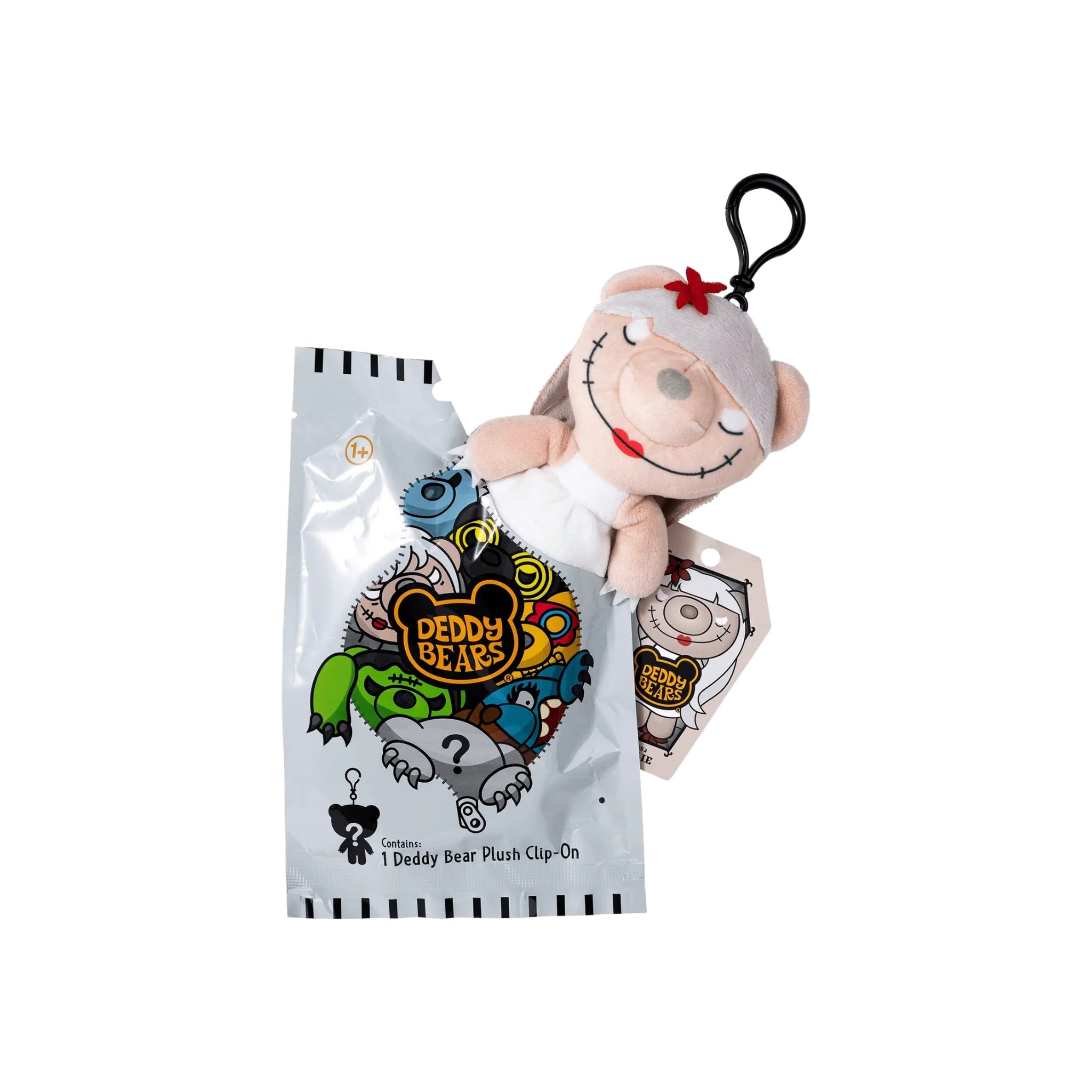 Deddy Bears Series 2 Mystery Blind Bag | Spooky Clip-On Plush