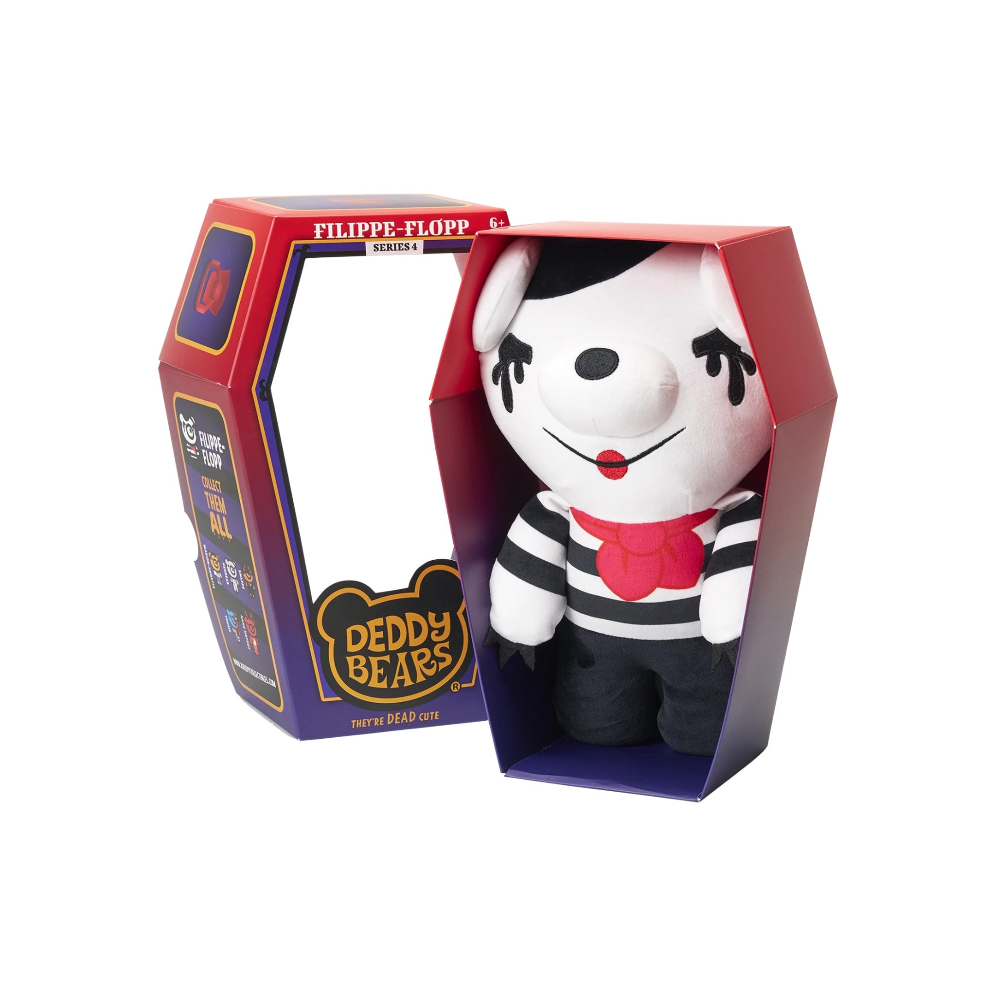 Deddy Bears Filippe-Flopp 30 cm Large Coffin Plush | The Charades Champion
