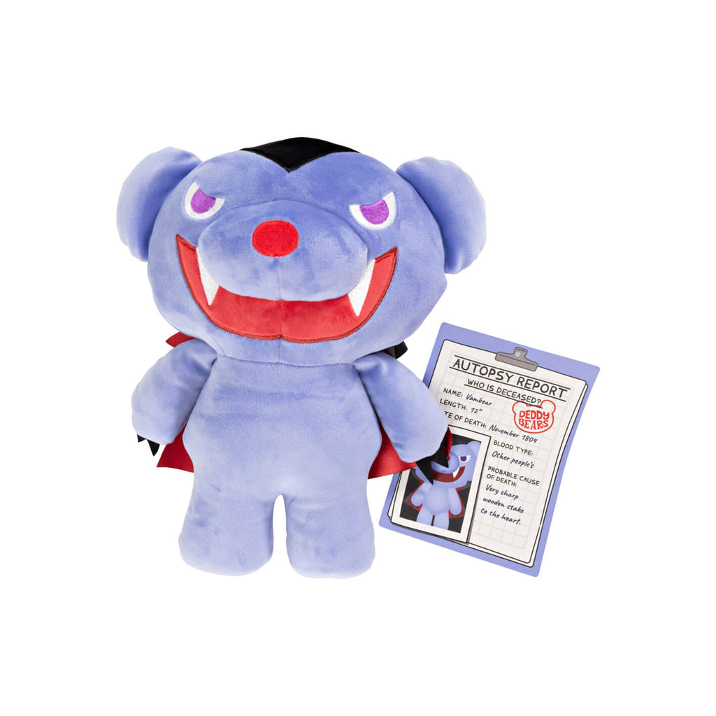 Deddy Bears Vambear 30 cm Large Plush | The Fang-tastic Vampire Bear