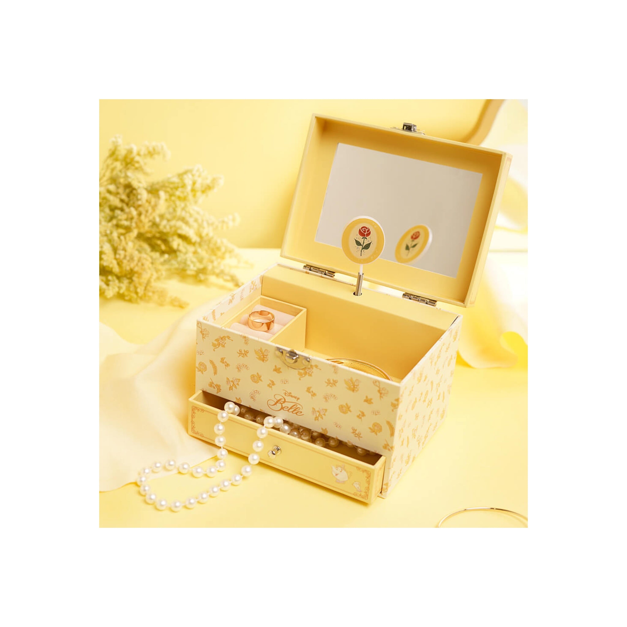 Disney Princess Belle Musical Jewellery Box | Enchanting Melodies for Treasured Trinkets