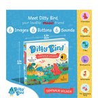 Ditty Bird Dinosaur Sounds Board Book